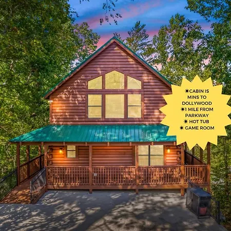 Cozy Cabin - Hot Tub, Game Room, Outdoor Pool